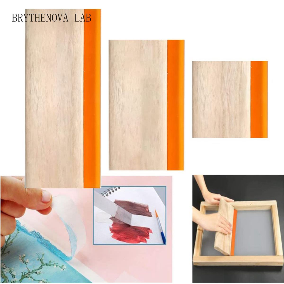 Ракель для трафаретной печати  – обзор и цена Screen Printing Squeegee