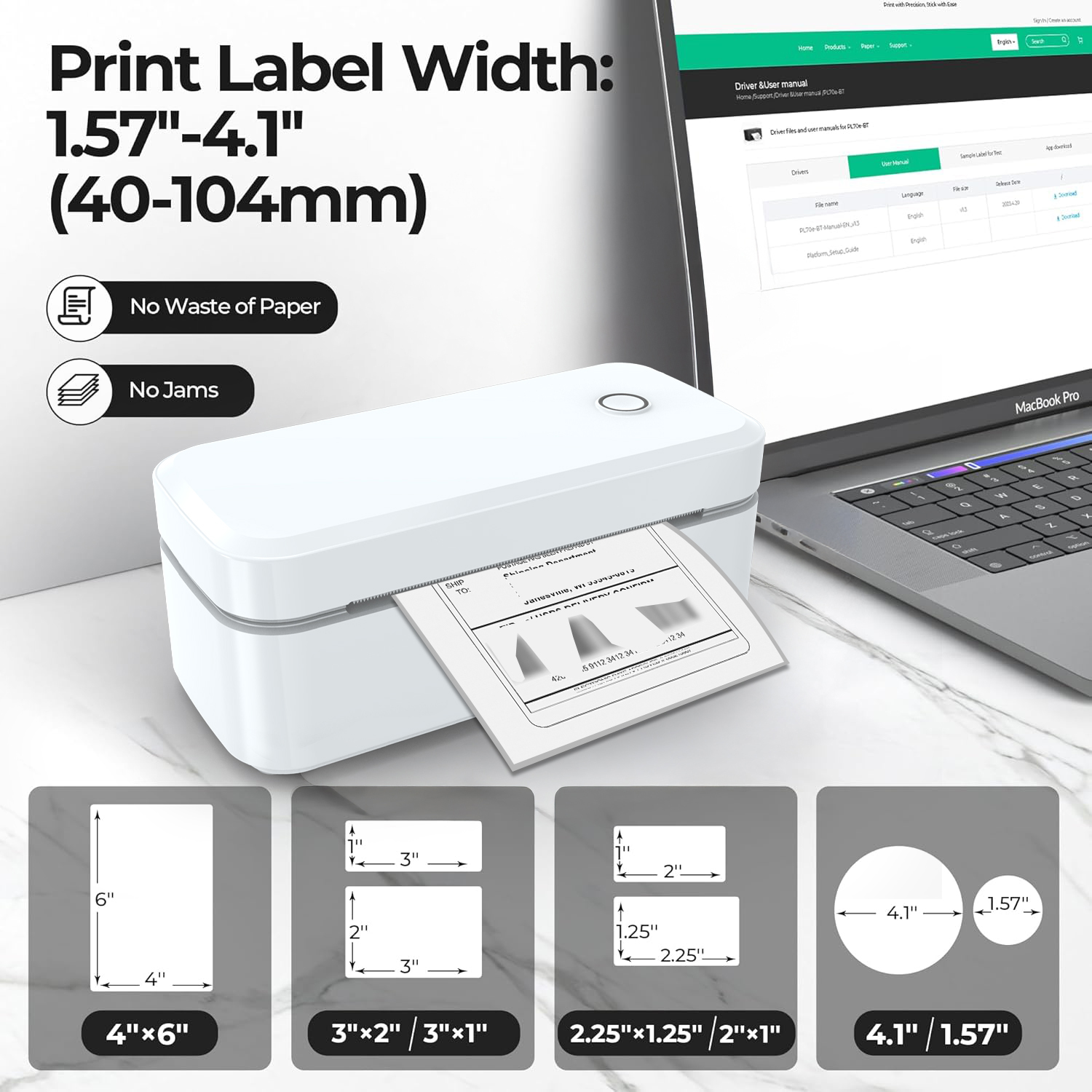 Marklife X4 Bluetooth-термопри – обзор и цена Commercial Label Printing Machine