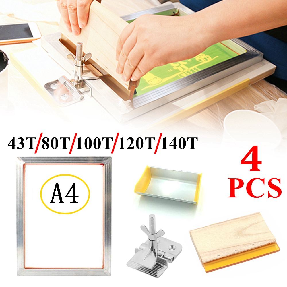 43T/100T/120T/140T набор шелко – обзор и цена Screen Printing Squeegee
