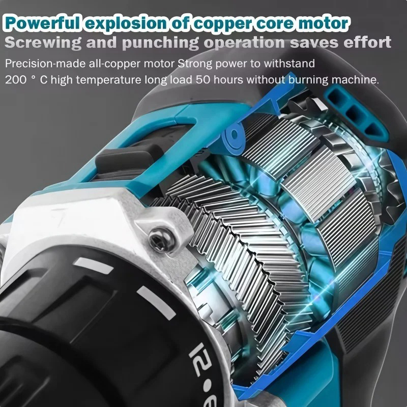 Аккумулятор Makita 18В, ударна – обзор и цена Makita Drill Ddf484